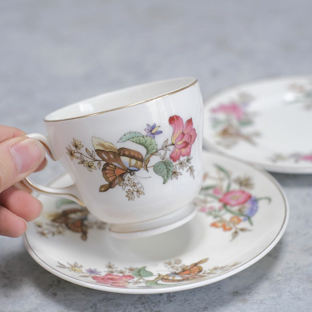 ヴィンテージカップトリオ イギリス WEDGE WOOD ウェッジウッド3