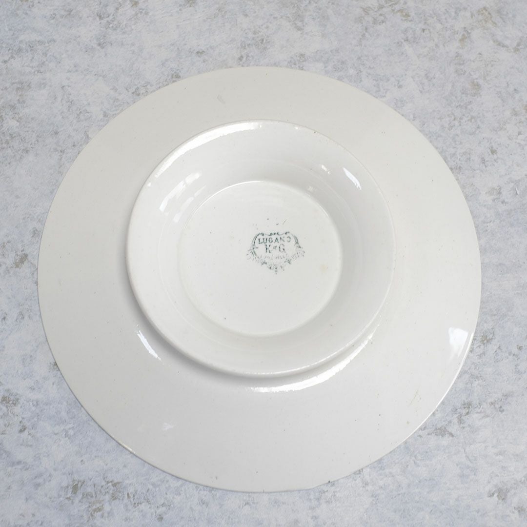 アンティークコンポティエ LUGANO Luneville K&G フランス リュネヴィル8