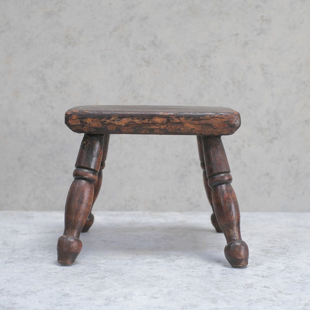 アンティークミルキングスツール イギリス 踏み台 アンティーク家具3