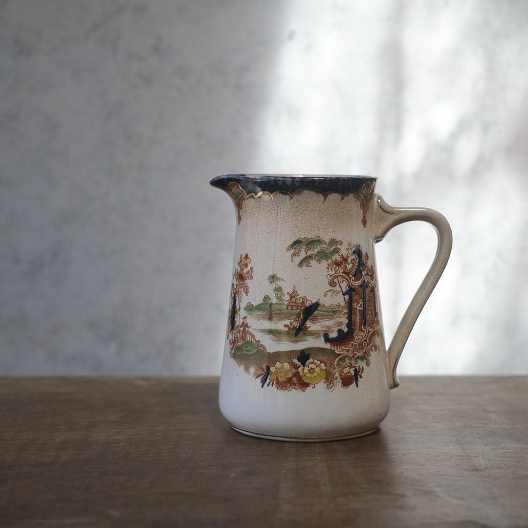 アンティークジャグ ヴィクトリアン イギリス 陶器 水差し1