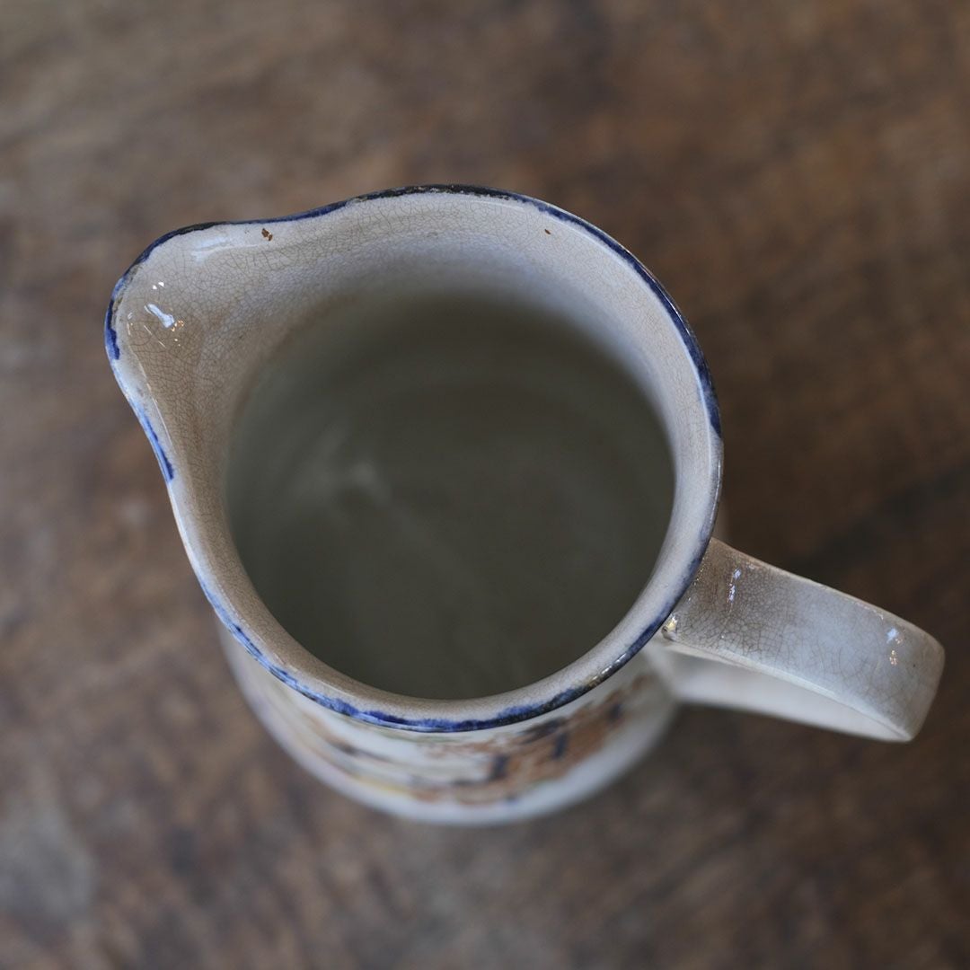 アンティークジャグ ヴィクトリアン イギリス 陶器 6