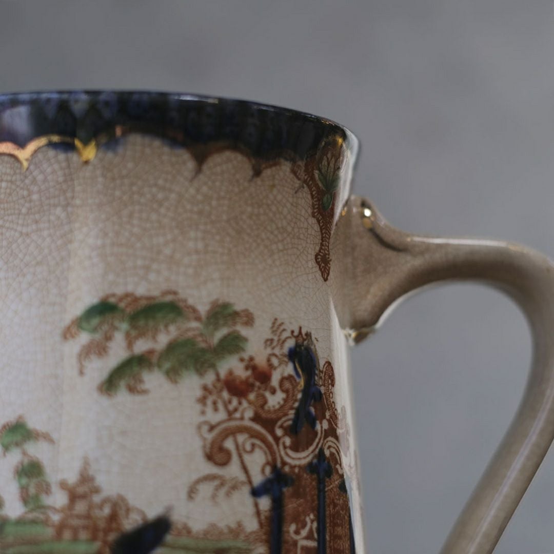 アンティークジャグ ヴィクトリアン イギリス 陶器 水差し8