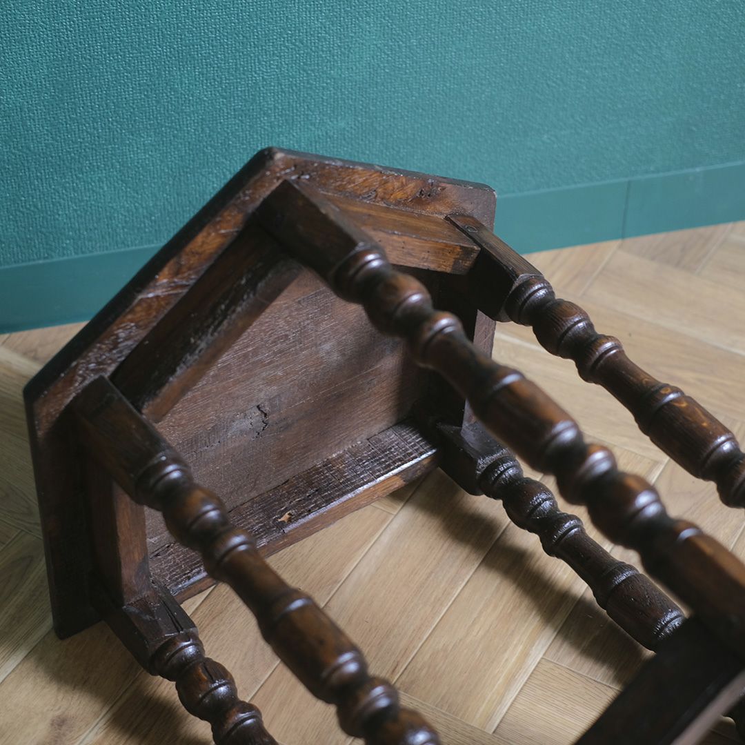 アンティーク チャーチカンタースツール フランス 花台 フラワースタンド アンティーク家具