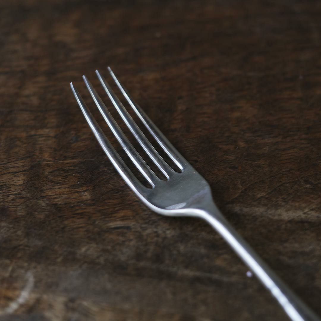 アンティークデザートフォーク イギリス EPSN シルバープレート 銀メッキ3