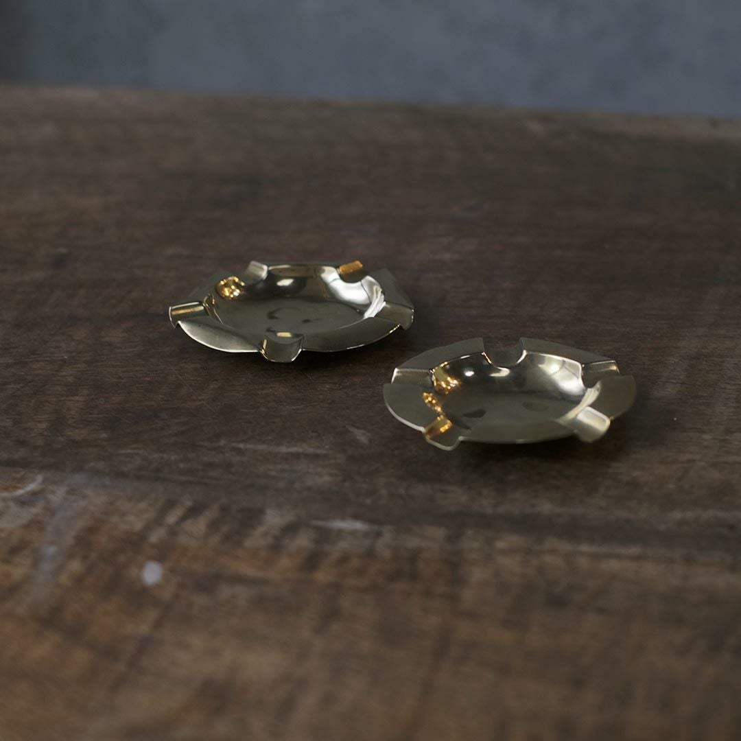 アンティーク灰皿 真鍮 イギリス アッシュトレイ