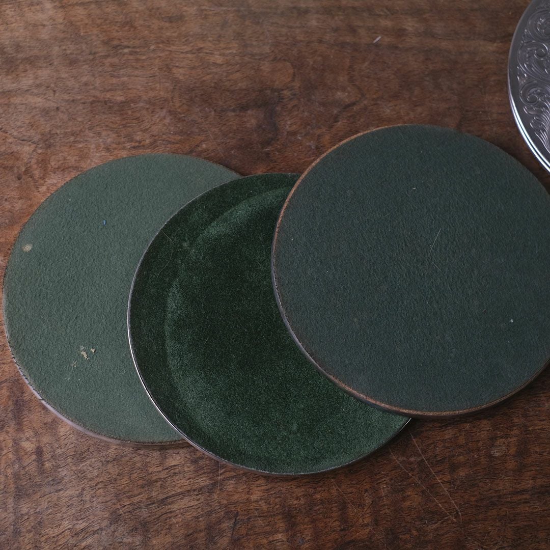 ヴィンテージ プレイスマットB シルバプレート イギリス