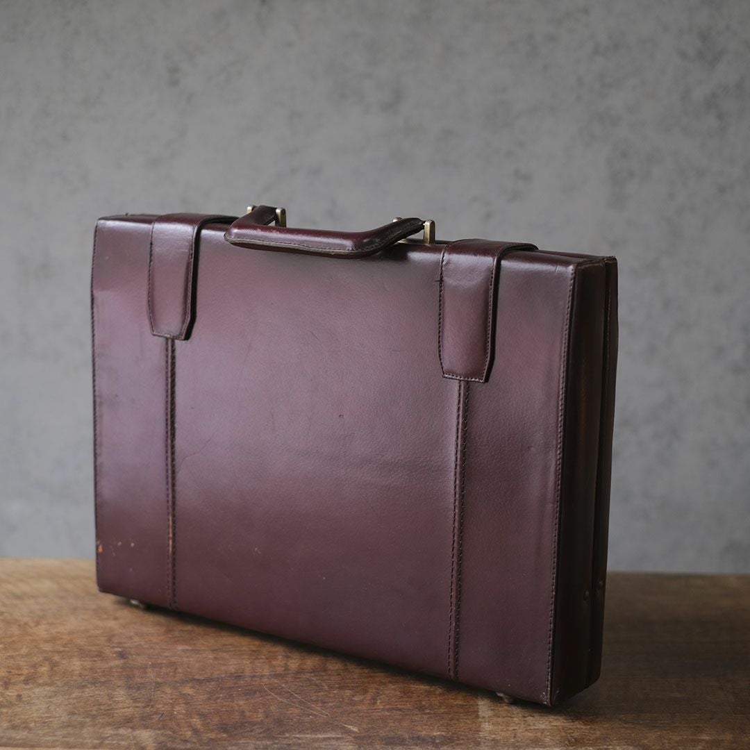 ヴィンテージバッグ イギリス レザー2