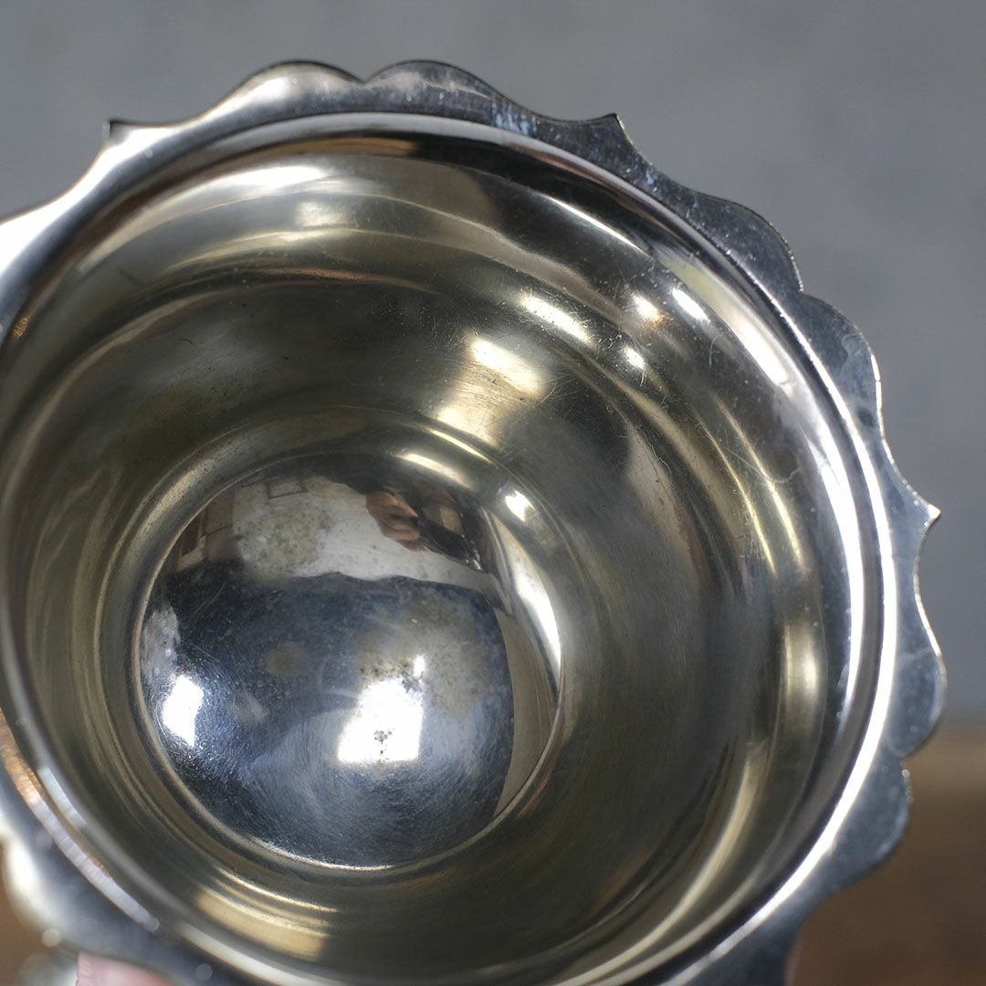 アンティークミルクポット ミルクジャグ シュガーポット イギリス シルバープレート7