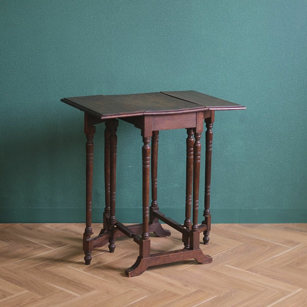 アンティーク ドロップリーフテーブル フランス バタフライテーブル アンティーク家具