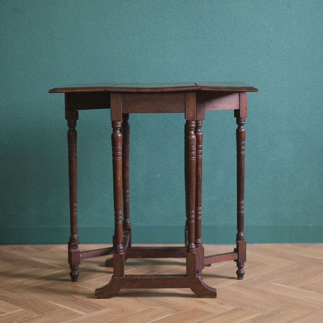 アンティーク ドロップリーフテーブル フランス バタフライテーブル アンティーク家具