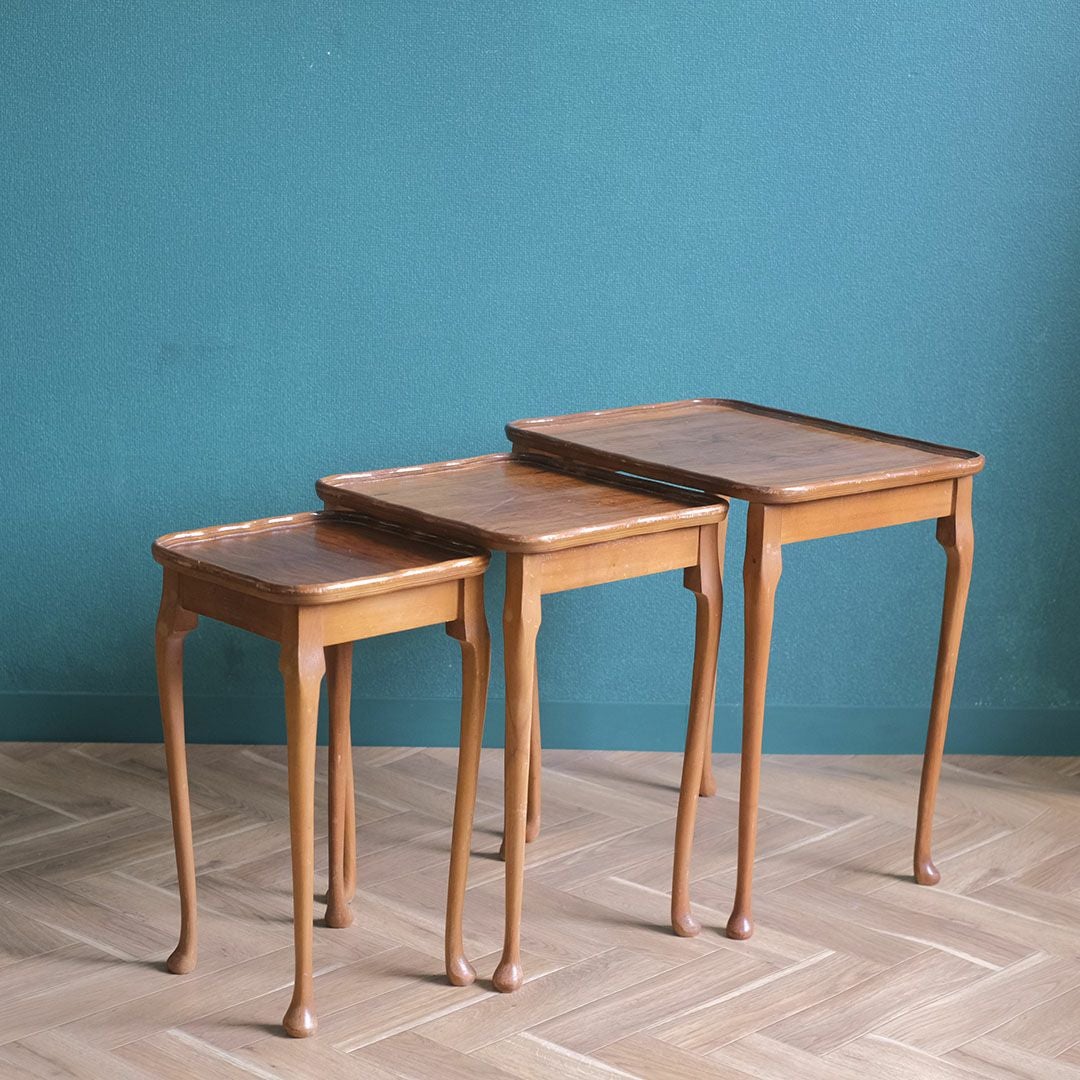 アンティークネストテーブル フランス サイドテーブル アンティーク家具2