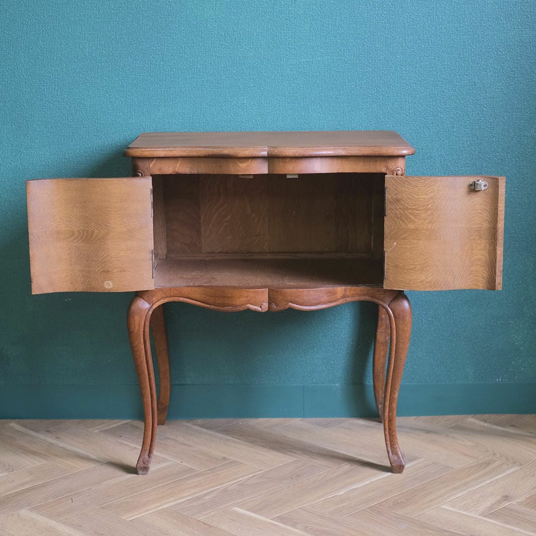 ヴィンテージ ベッドサイドテーブル フランス ナイトテーブル アンティーク家具