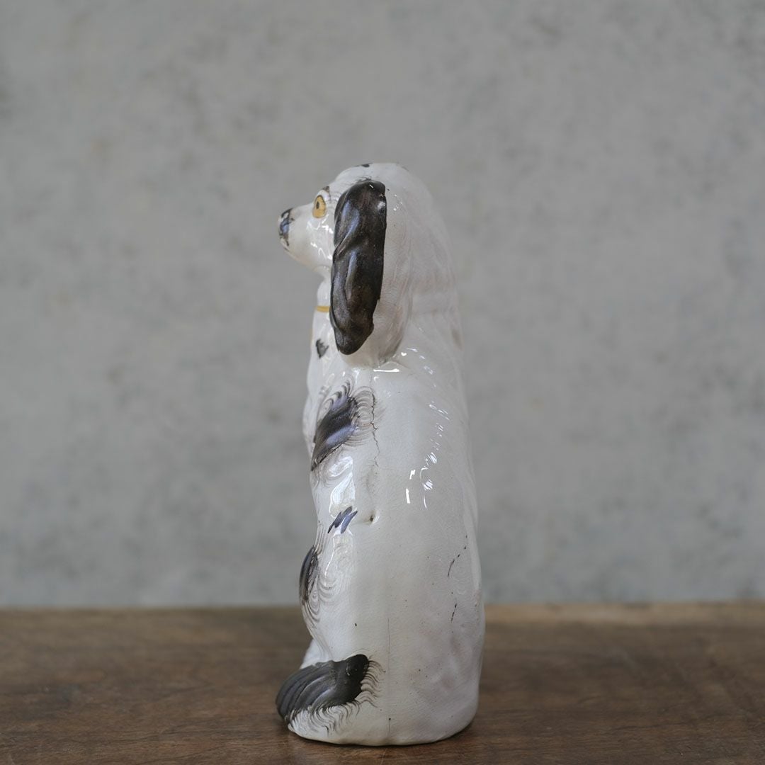 ヴィンテージフィギュリン スタッフォードシャードッグ 陶器 置物3