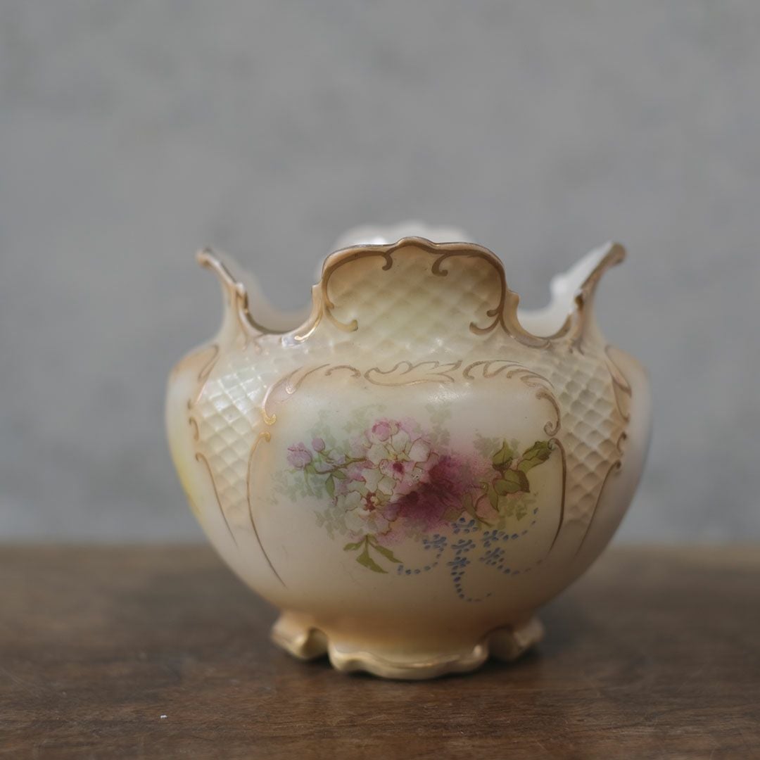 アンティークフラワーベース ROYAL DEVON ロイヤルデヴォン 花瓶 陶器 イギリス1