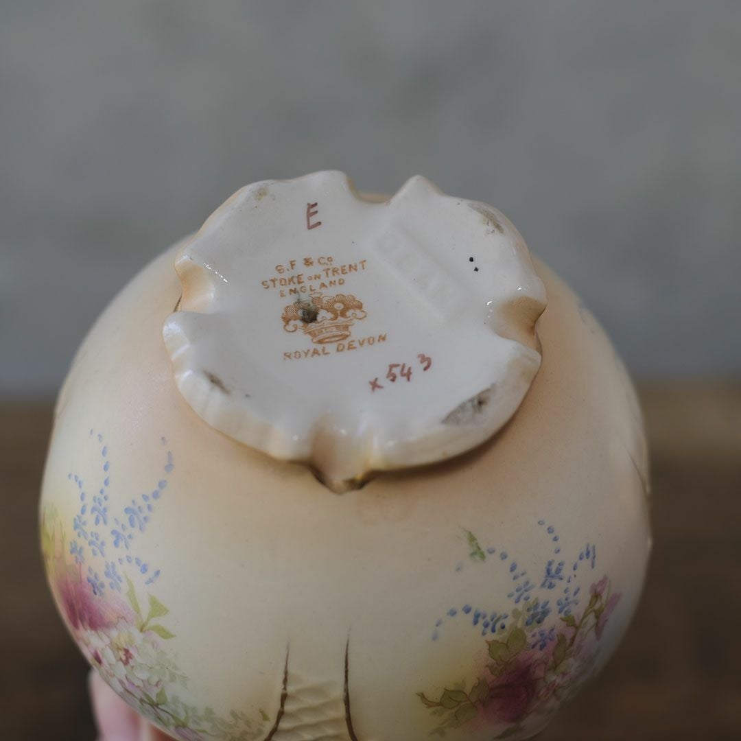 アンティークフラワーベース ROYAL DEVON ロイヤルデヴォン 花瓶 陶器 イギリス8