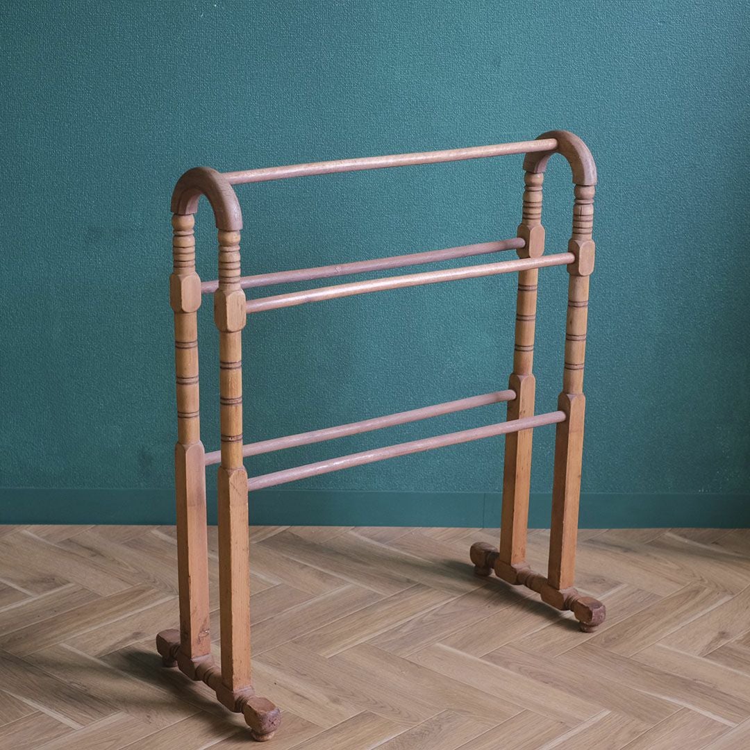 アンティーク タオルレール イギリス タオルハンガー シンプル アンティーク家具1