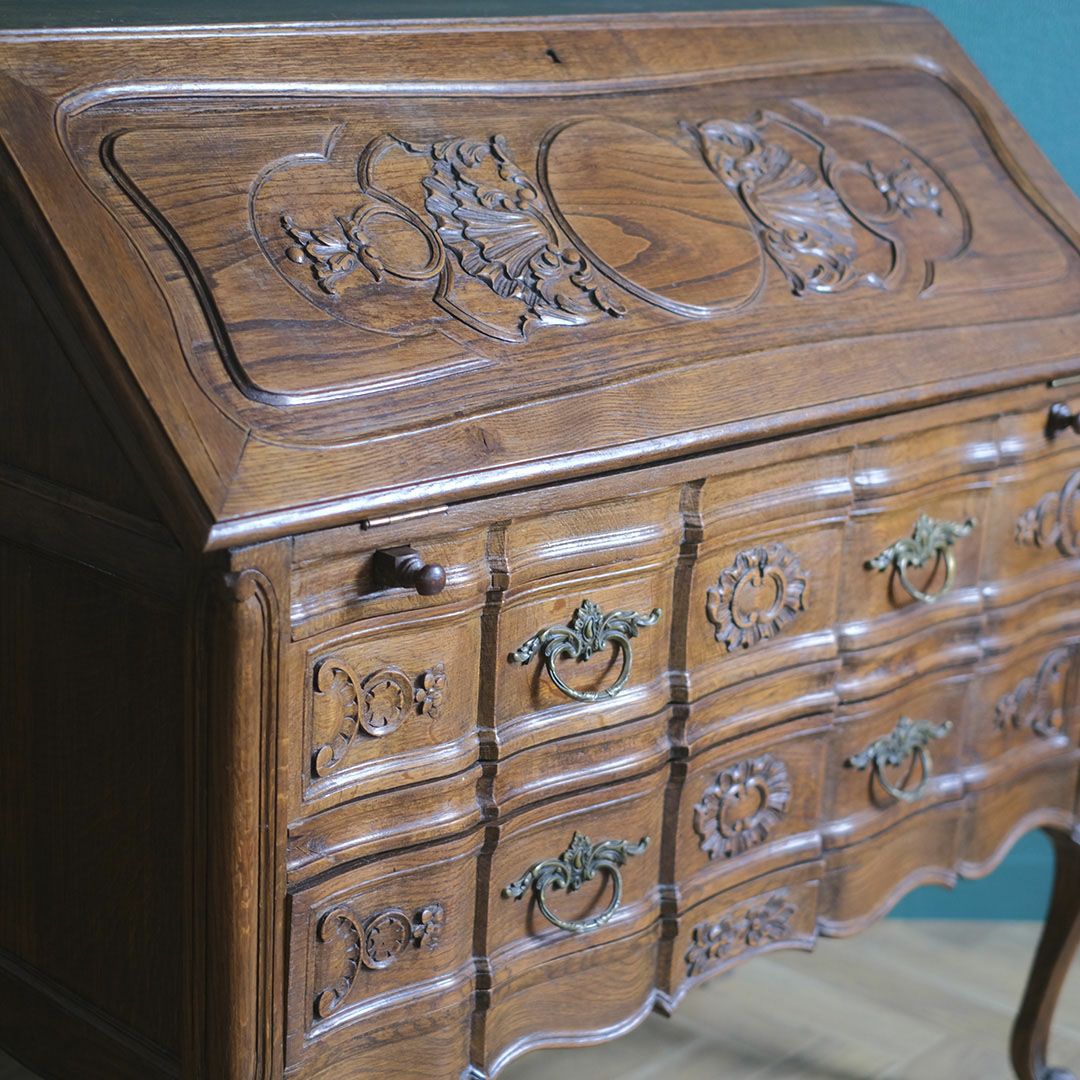 アンティーク ライティングビューローE フランス アンティーク家具9