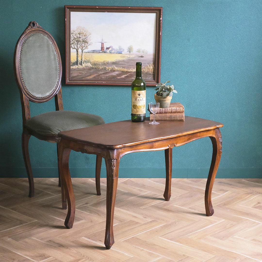 アンティークコーヒーテーブルE フランス ローテーブル アンティーク家具