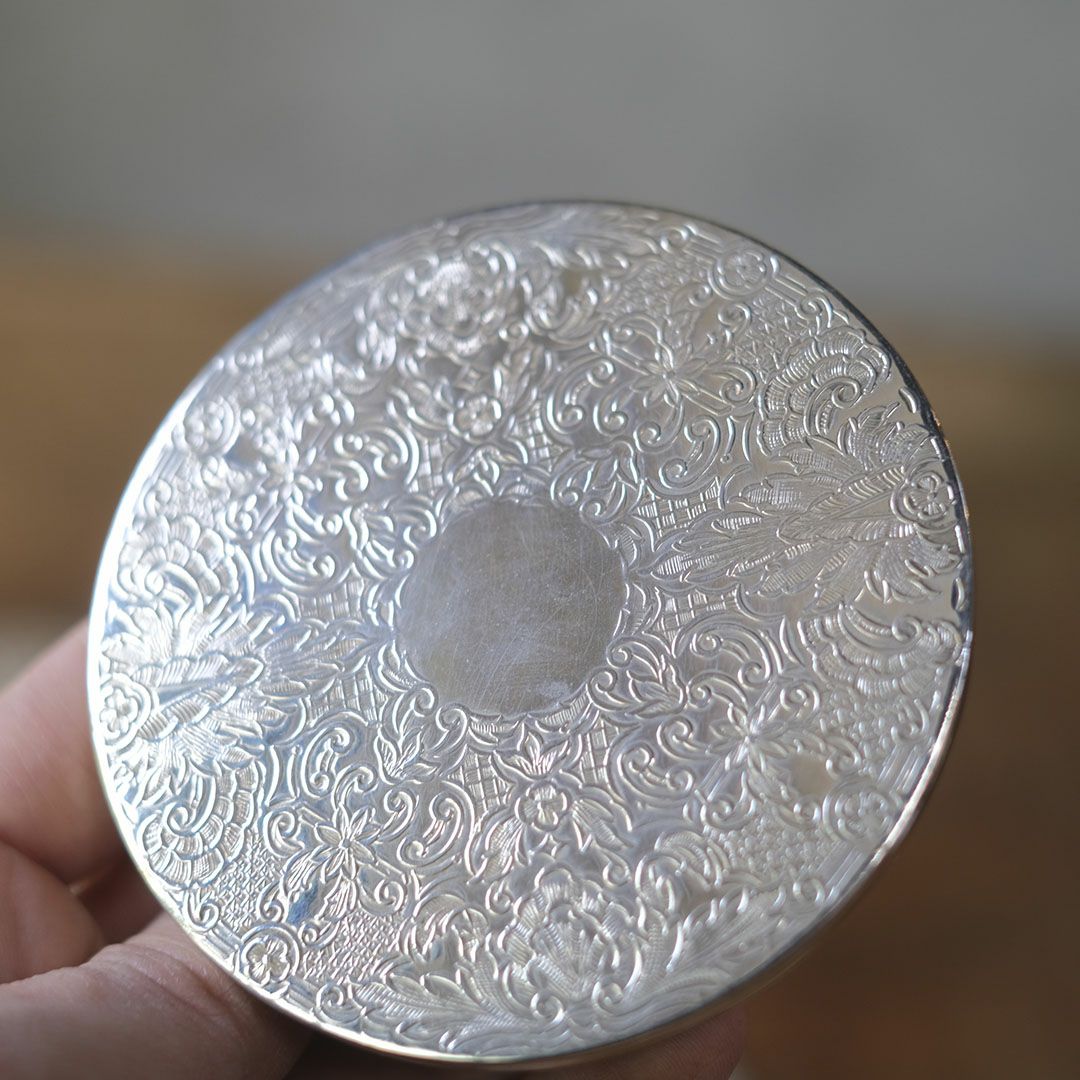 ヴィンテージコースター イギリス シルバープレート(バラ売り)6