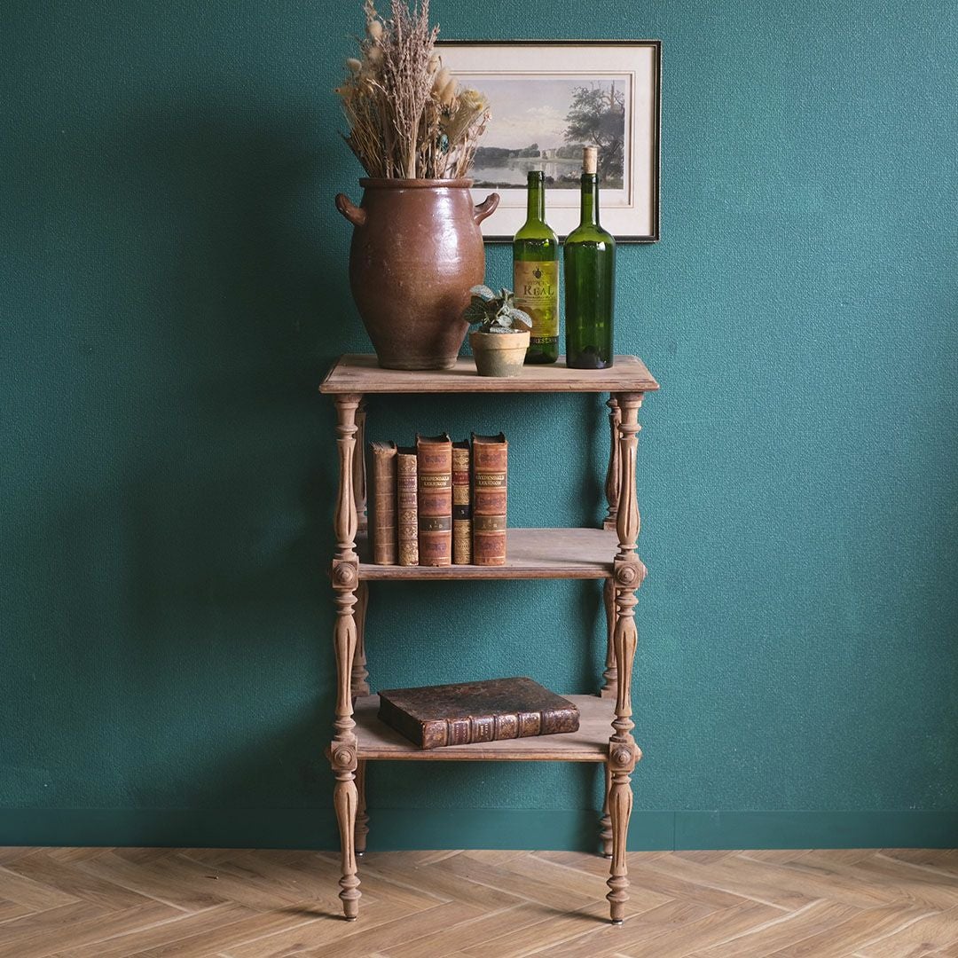 アンティークシェルフ フランス 剥離 アンティーク家具の通販