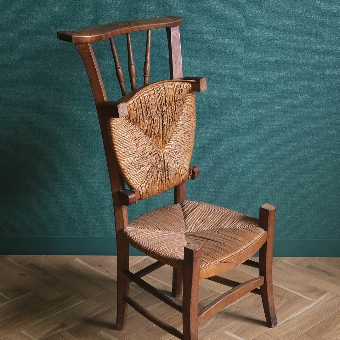 アンティークチェア ラタン椅子 イギリス アンティーク家具5