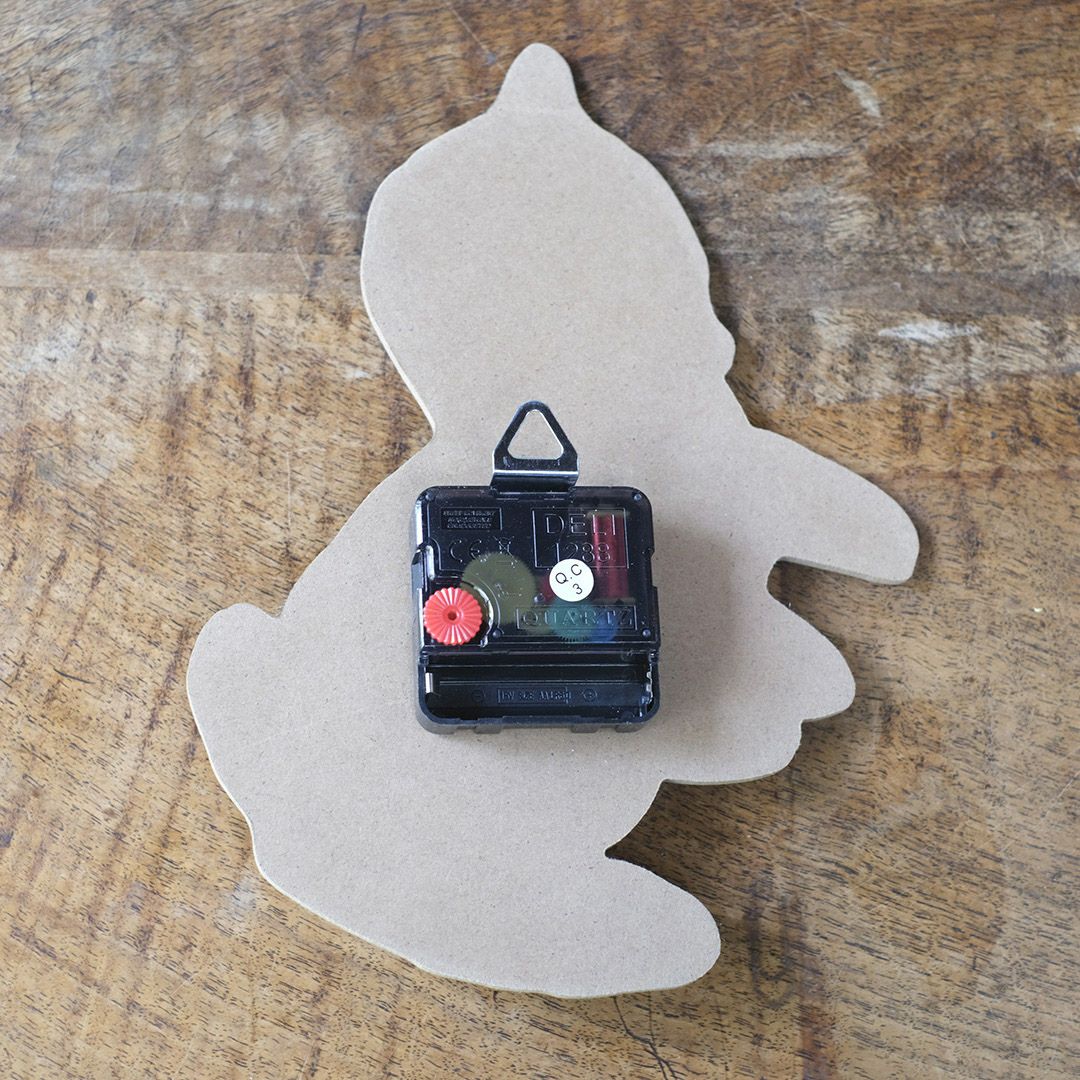 Nathalie Lete(ナタリーレテ)/ウォールクロック 遊ぶ黒猫5