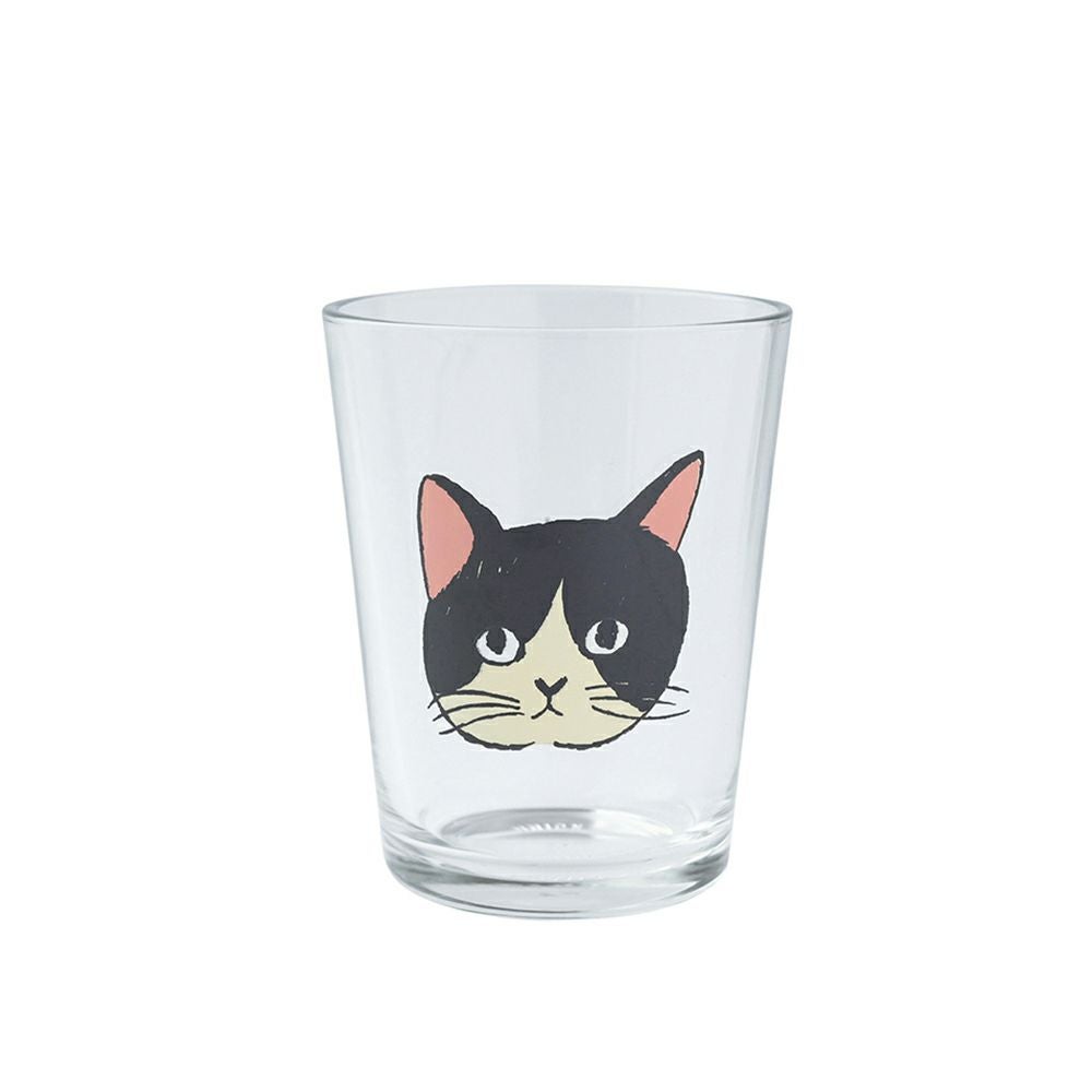 販売終了 松尾ミユキ ミニグラス 猫 ハチワレ の通販 おしゃれな食器