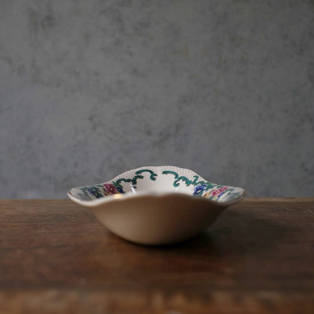 アンティーク皿 ラヴィエ イギリス前菜プレート イギリス シノワズリ アンティーク食器4