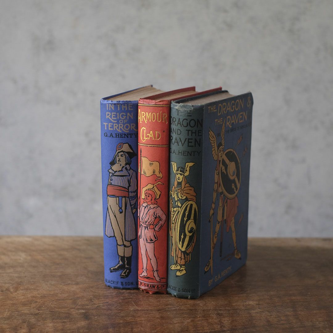 アンティーク本 イギリスの児童書 挿絵入りの古書