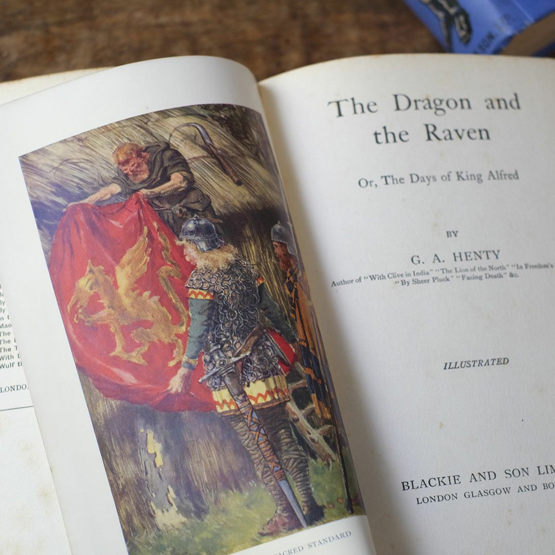 アンティーク本 イギリスの児童書 挿絵入りの古書7