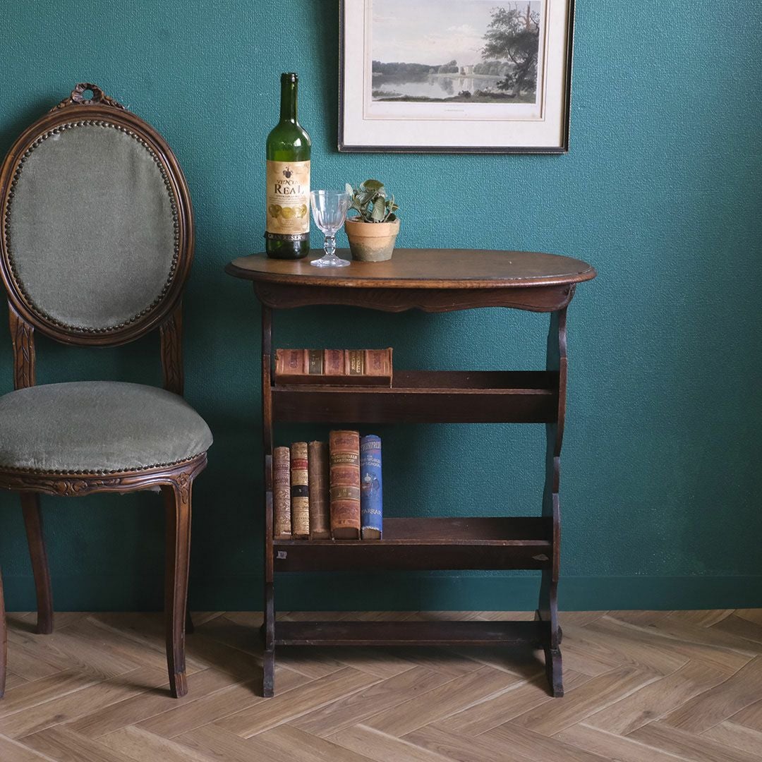 アンティーク マガジンラックテーブル イギリス オーク材 アンティーク家具