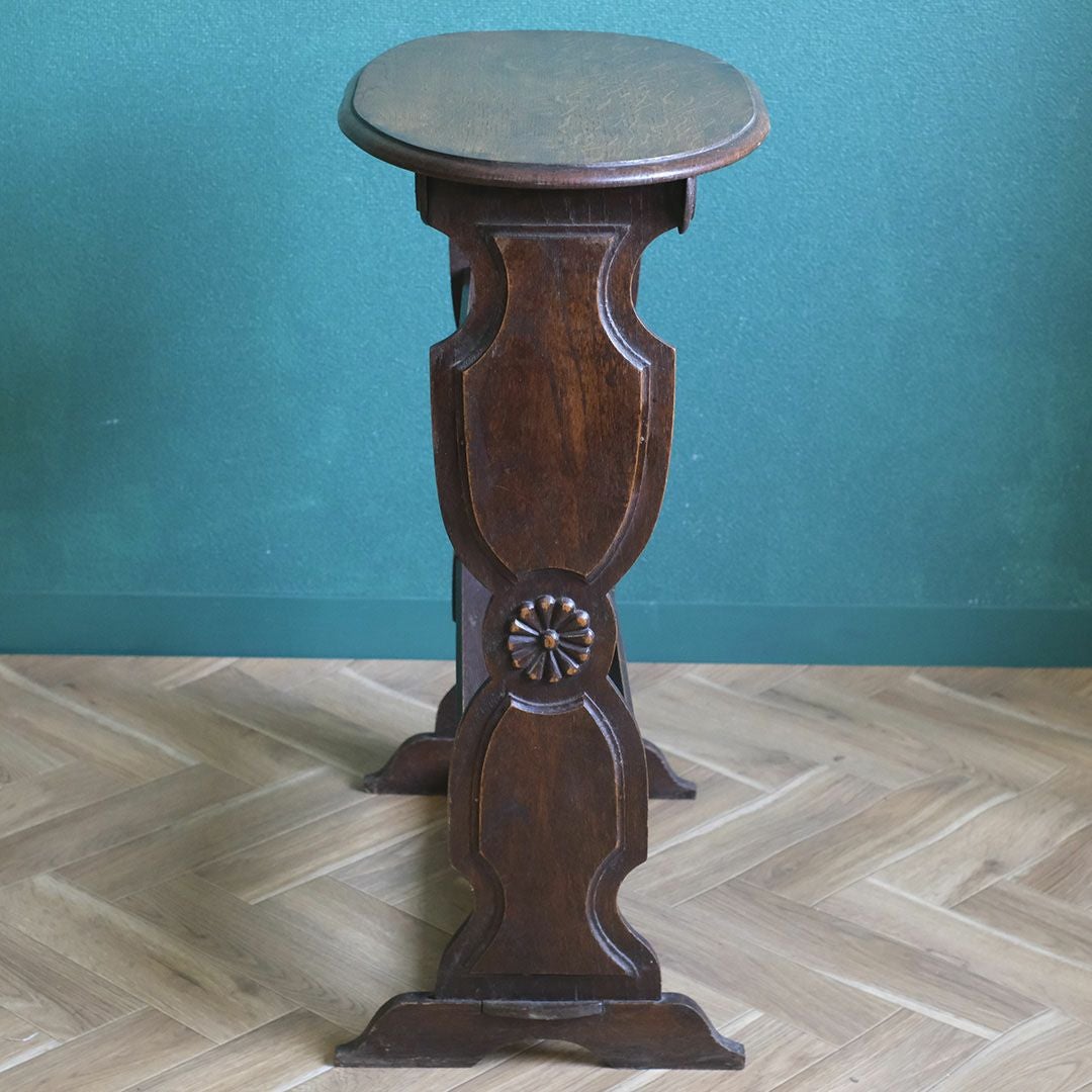 アンティーク マガジンラックテーブル イギリス オーク材 アンティーク家具10