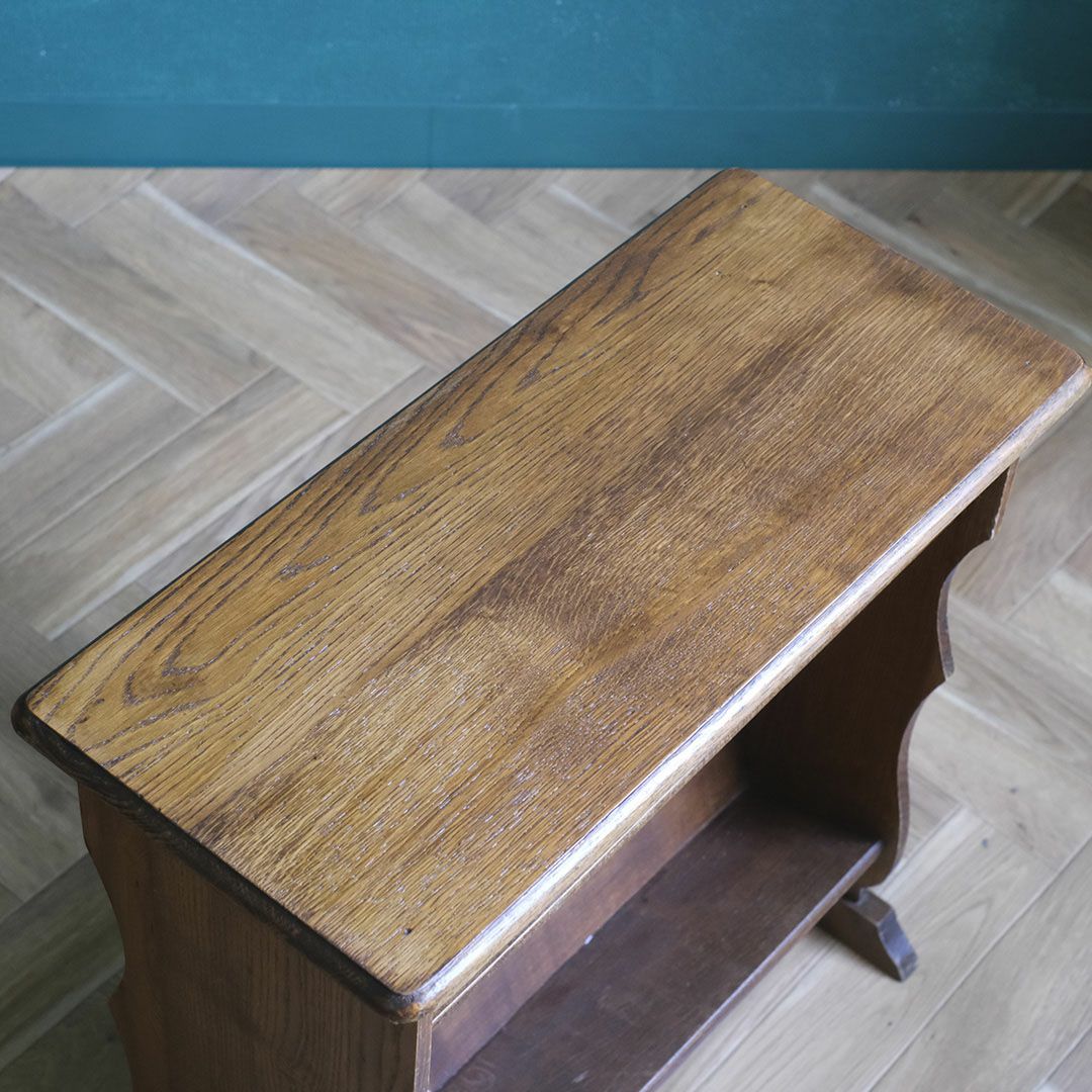 アンティーク マガジンラックサイドテーブル イギリス アンティーク家具8