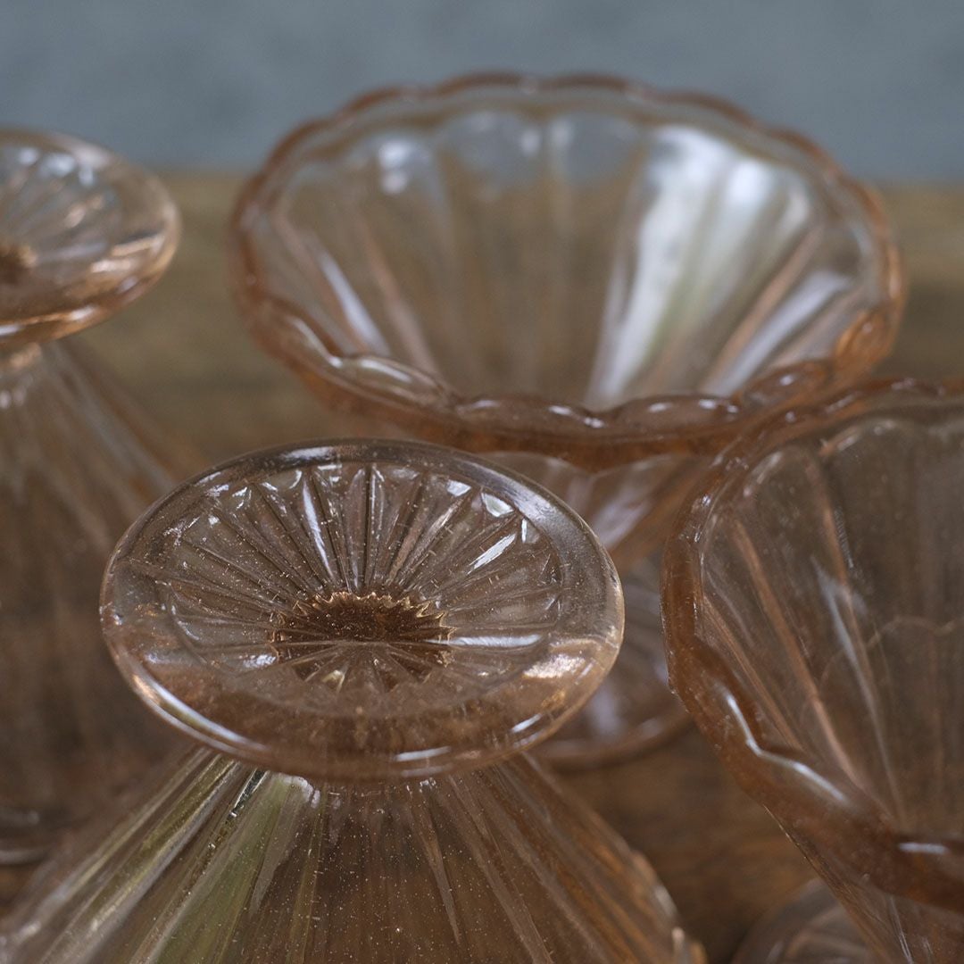 ヴィンテージ アイスクリームカップ アールデコ8