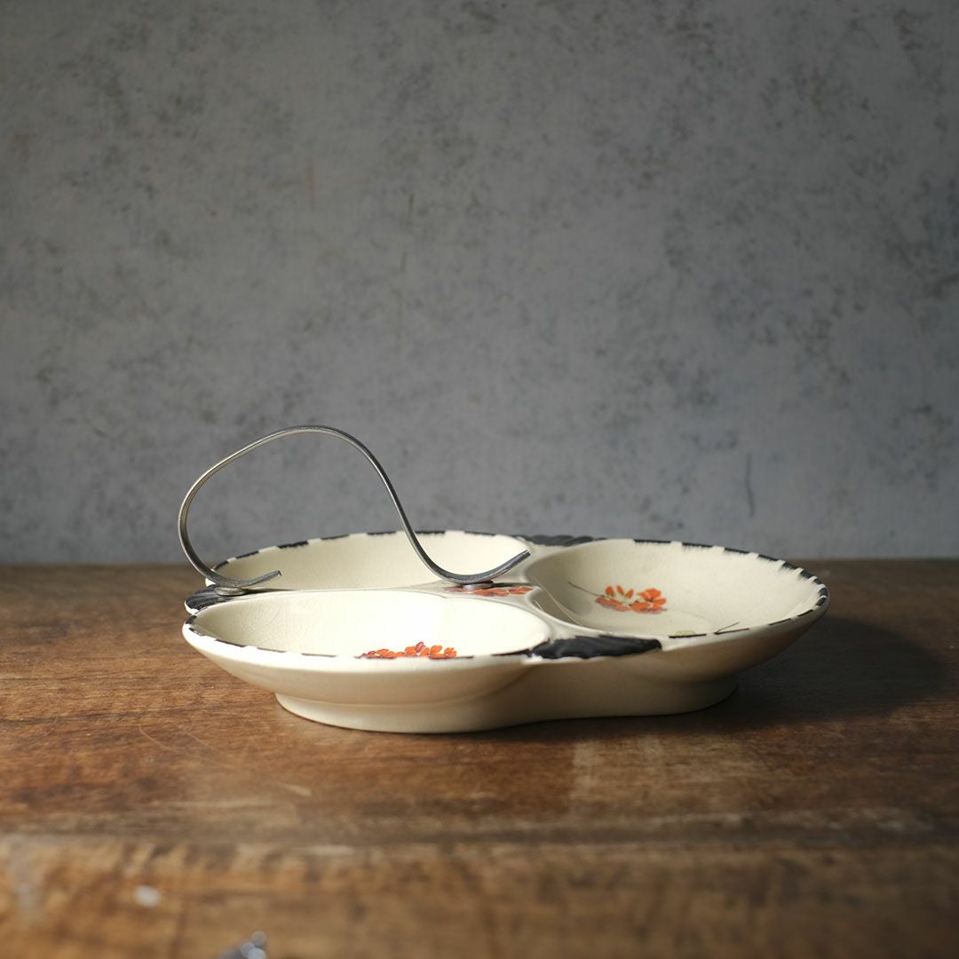 アンティーク仕切りプレート PARROTT&COMPANY BURSLEM2