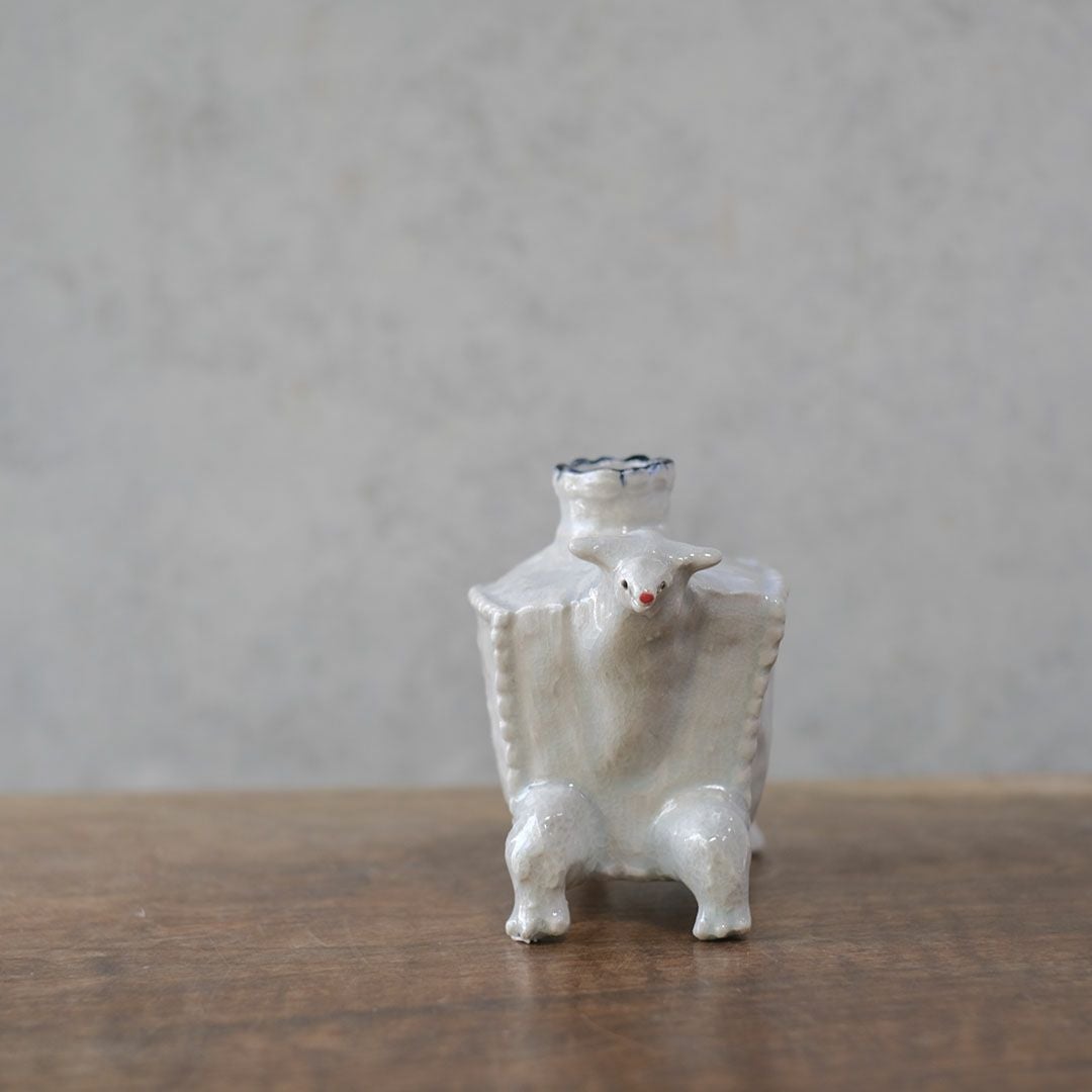 廣田哲哉 動物 一輪挿し 作家物 の通販 おしゃれな食器・キッチン雑貨