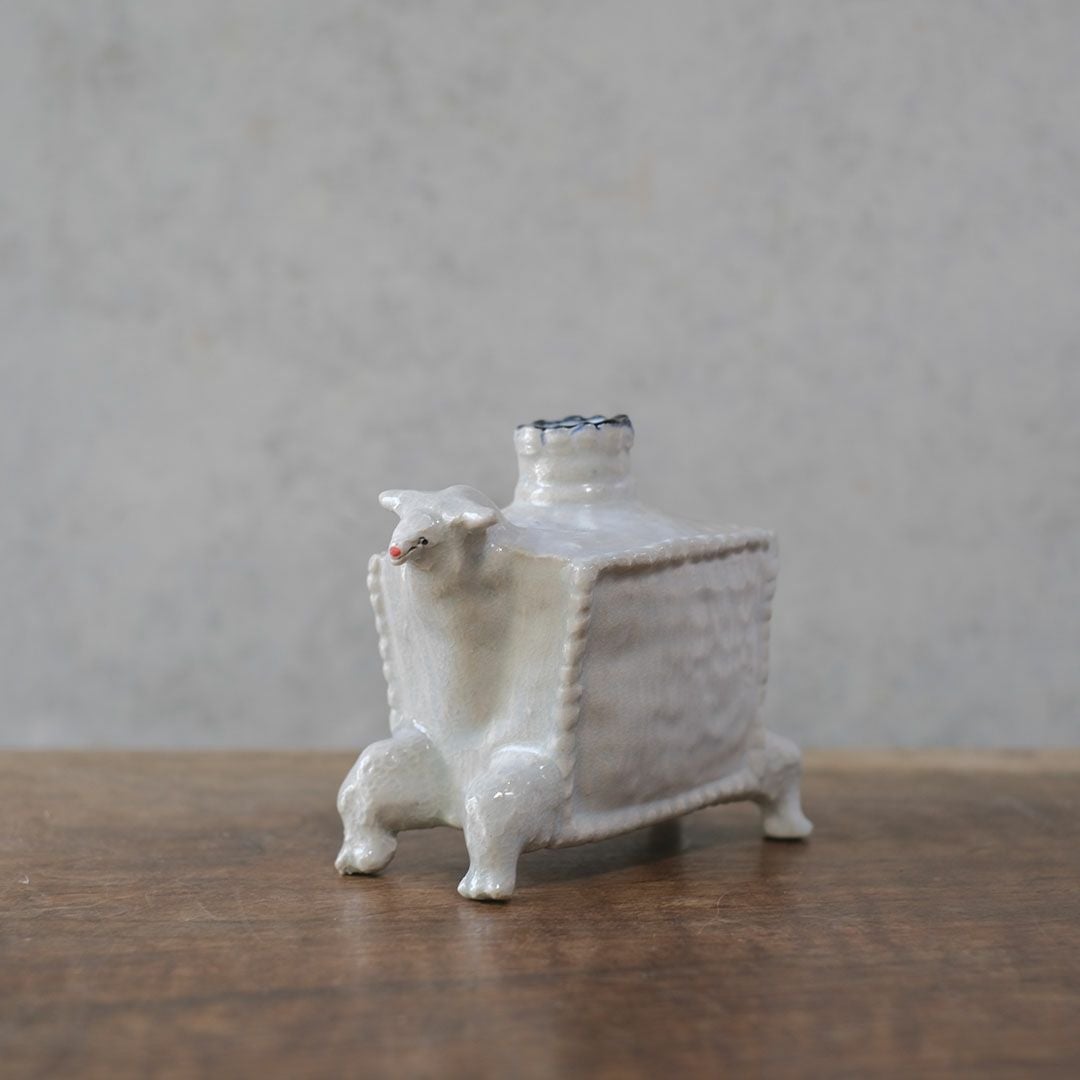 廣田哲哉 動物 一輪挿し 作家物3