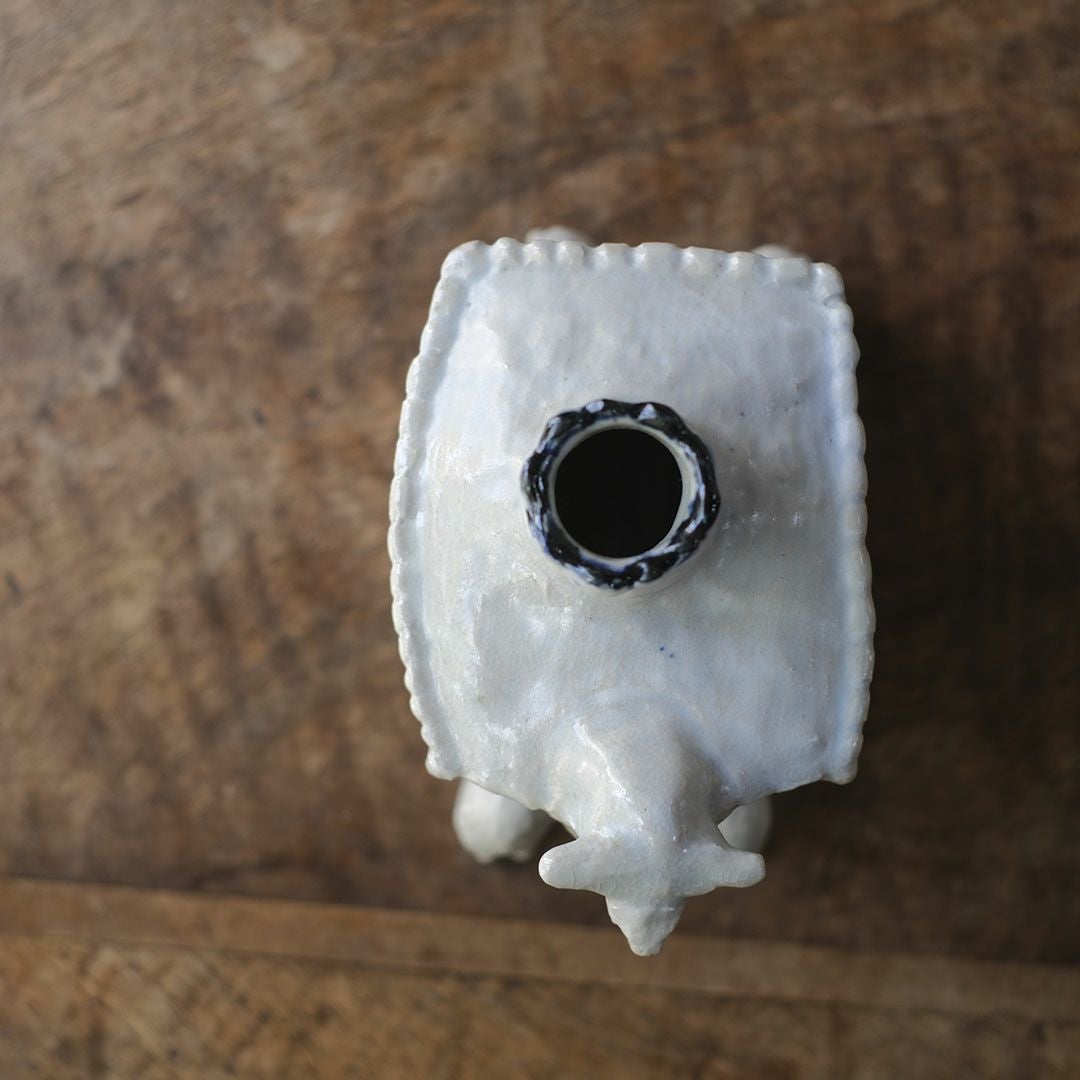 廣田哲哉 動物 一輪挿し 作家物9