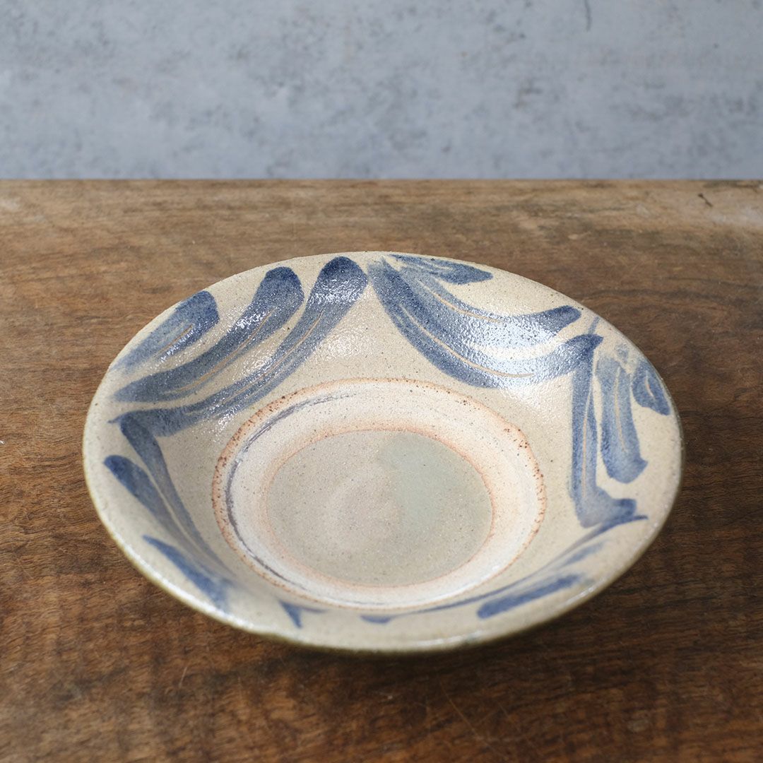 やちむん 沖縄 宮城正享 7寸(21cm) 深皿 読谷村北窯 の通販 おしゃれな