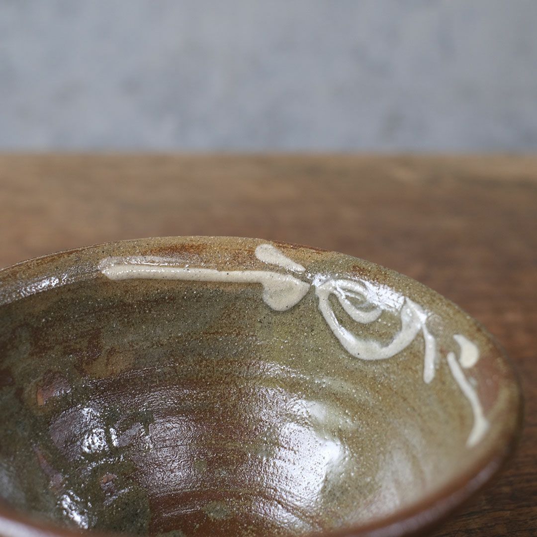沖縄 宮城正享 4.5寸マカイ 茶碗大 読谷村北窯 登り窯 茶イッチン4