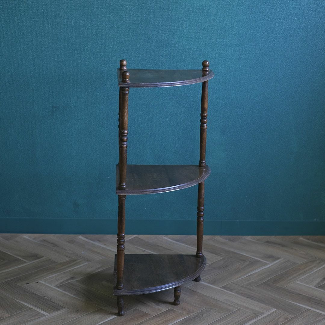 アンティークシェルフ フランス コーナーシェルフ 飾り棚 アンティーク家具5