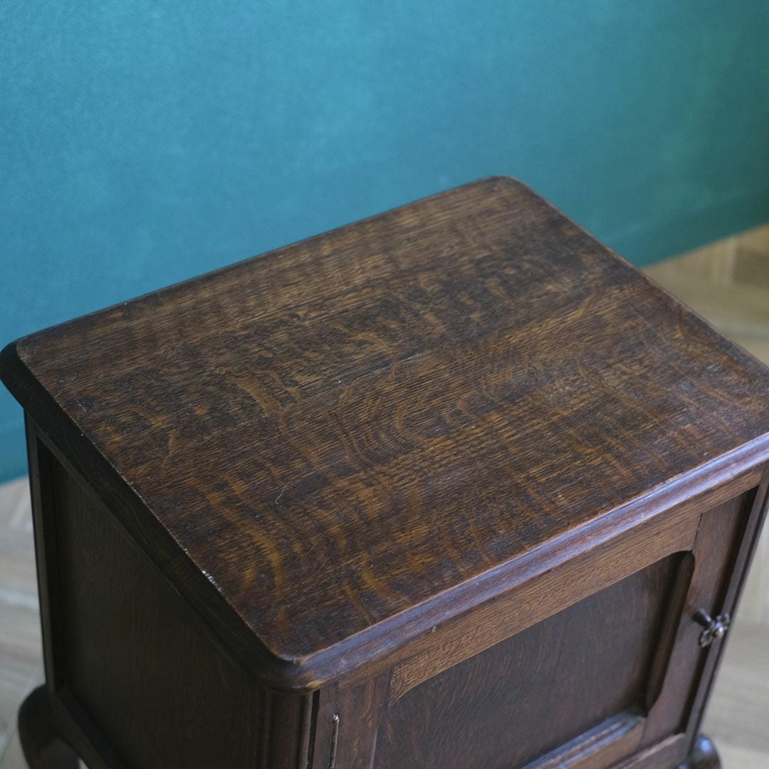 アンティーク ベッドサイドサイドキャビネット フランス ナイトテーブル ベッドサイドテーブル アンティーク家具7