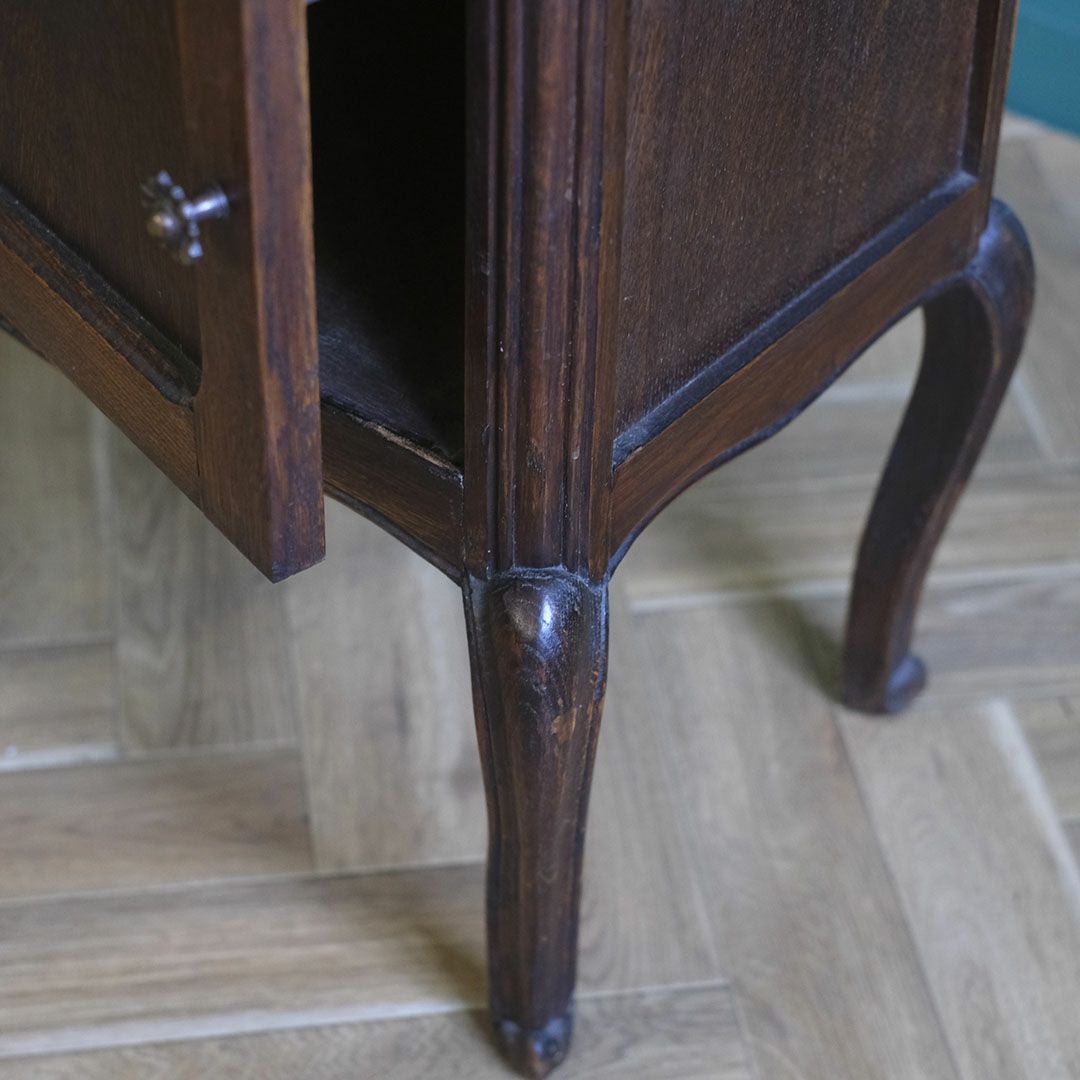 アンティーク ベッドサイドサイドキャビネット フランス ナイトテーブル ベッドサイドテーブル アンティーク家具12