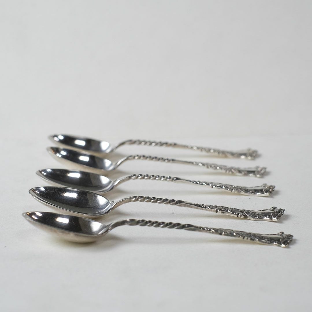 アンティーク コーヒースプーン イギリス シルバープレート ティースプーン2