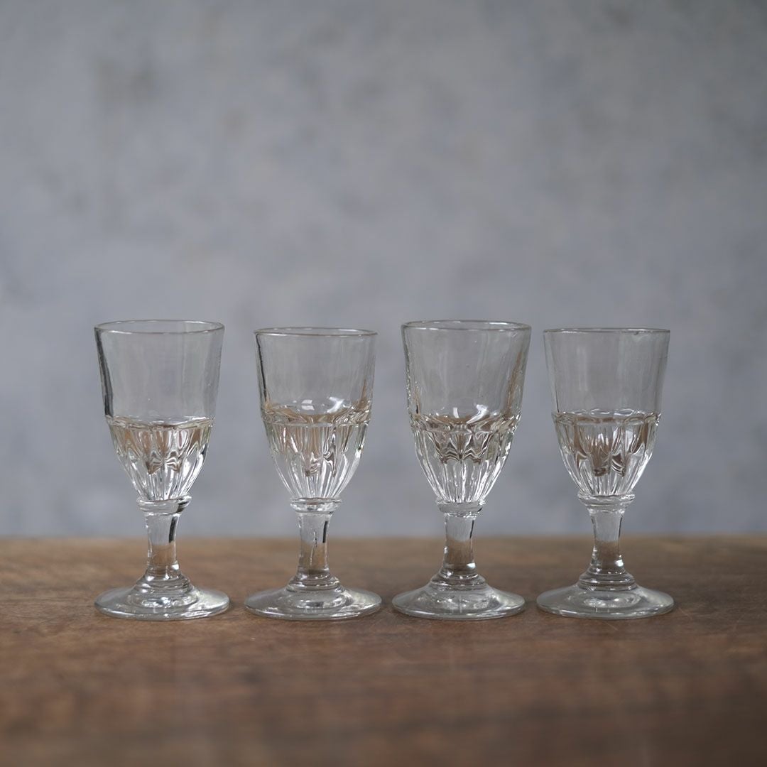 アンティークアペリティフグラス フランス 食前酒グラス2