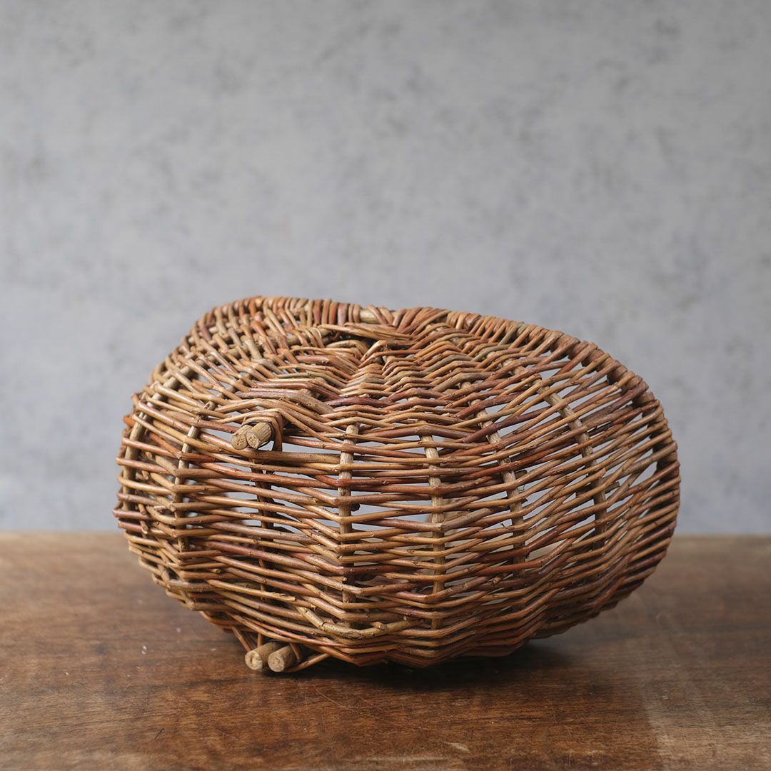 ヴィンテージパニエ バスケット 手編み籠 フランス7