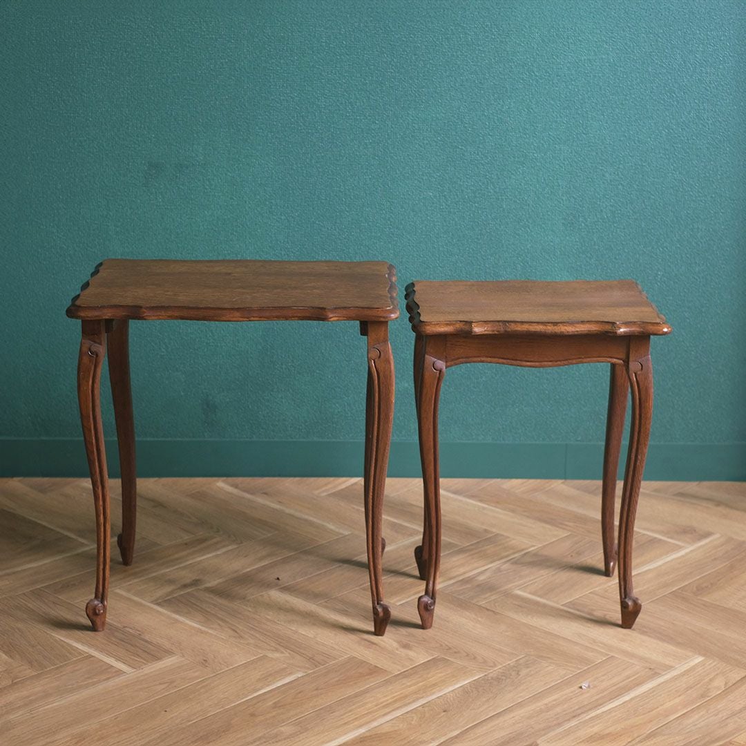 アンティークネストテーブルセット フランス サイドテーブル アンティーク家具3