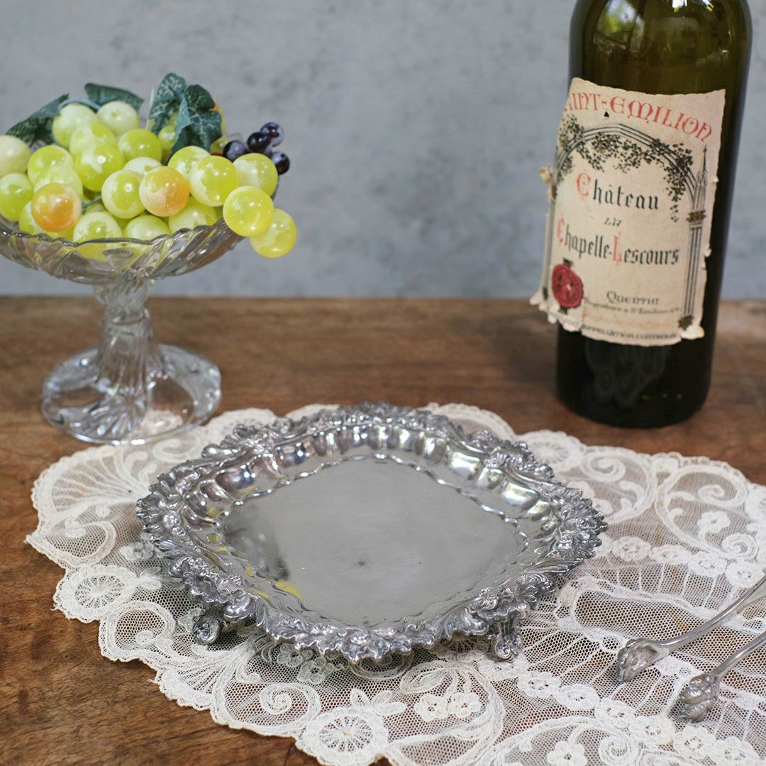 アンティークトレイ シルバートレイの通販 アンティークショップMALTO