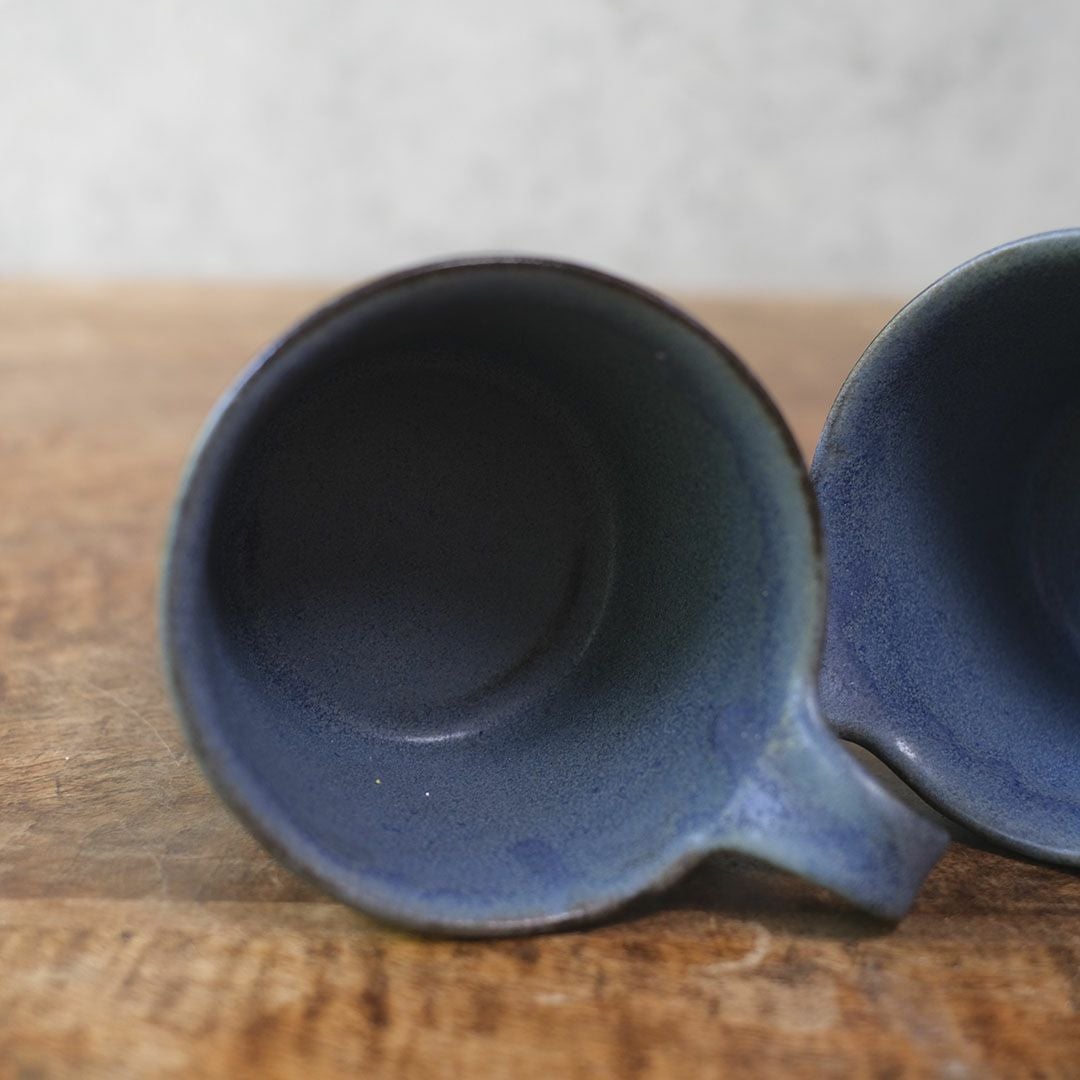 益子焼モダンマグ ディープブルー スープカップ マグカップ わかさま陶芸 若林健吾7