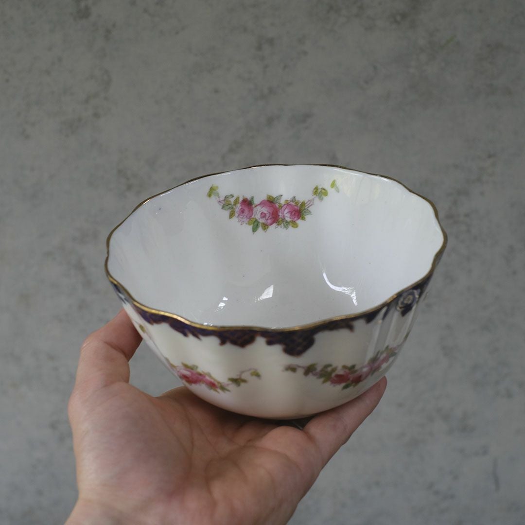 アンティークシュガーボウル ヴィクトリアンローズ イギリス アンティーク食器4